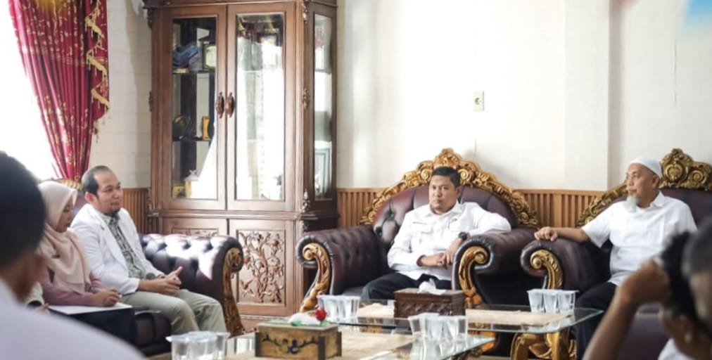 Wako H. Paisal Terima Kunjungan Komite Medis, Komite Keperawatan dan Komite Tenaga Kesehatan RSUD dr Suhatman. MARS Kota Dumai