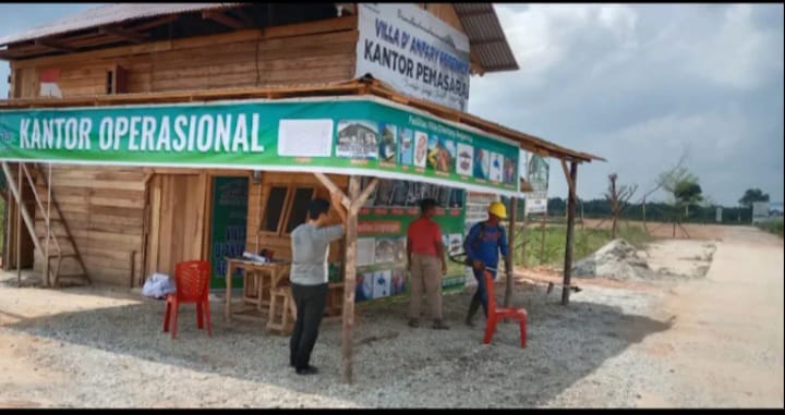 Konsumen Perumahan Villa D’ Anfary Regency di Duga di Tipu Oleh Deplover Pengembang PT.Graha Surya Nafana